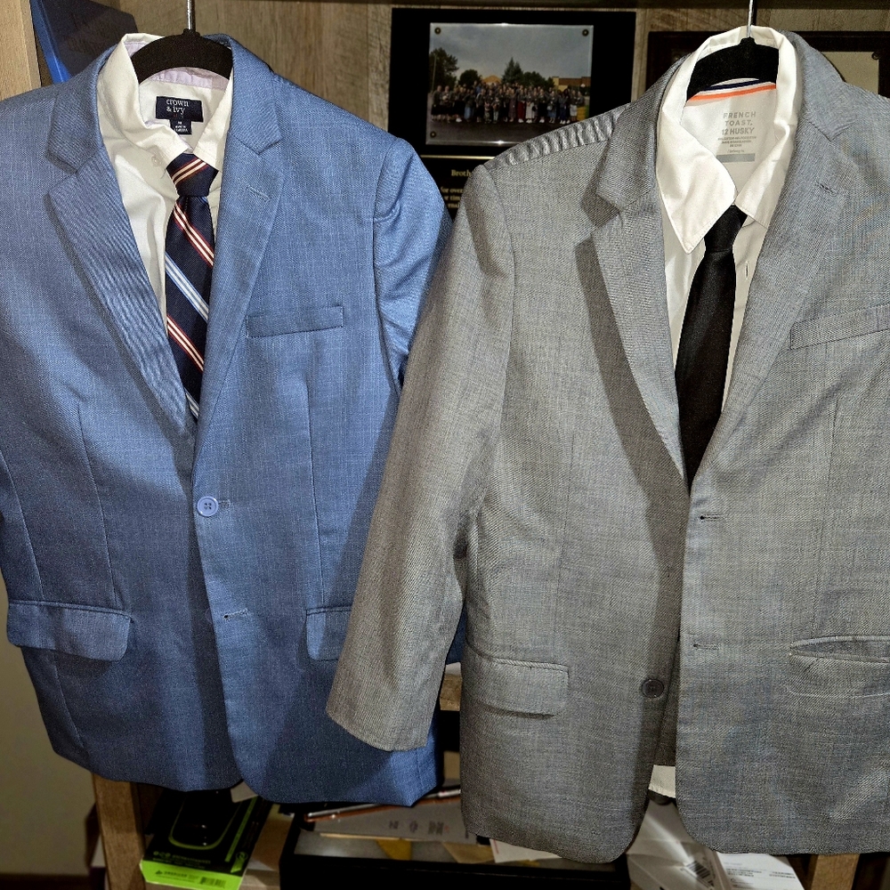 Bogo Two Boys Suits! Size 16